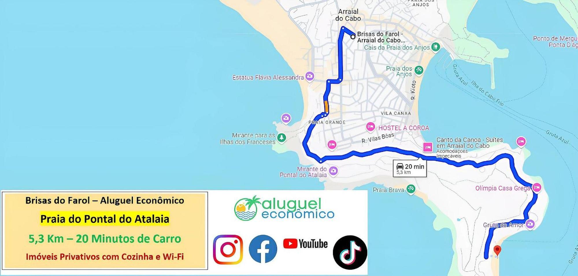Апартаменты Arraial Do Cabo - Brisas Do Farol - Aluguel Economico Экстерьер фото